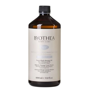 BYOTHEA OLIO MASSAGGIO CORPO NEUTRO SENZA PROFUMO 500ML