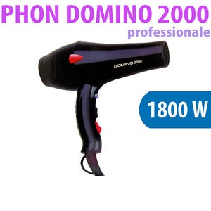 ASCIUGACAPELLI PROFESSIONALE 1800 W DOMINO 2000